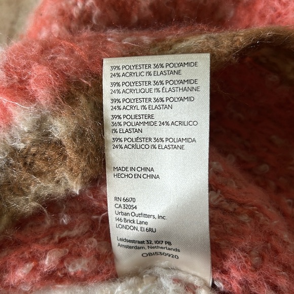 FREE PEOPLE EMERSON PULLOVER CROPPED SWEATER COLOR CHAMPAGNE DREAM LARGE - Picture 7 of 12